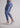 The cloudy high-waist legging (Blue)